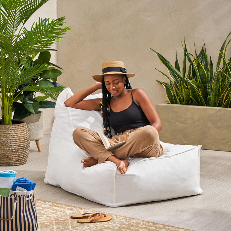 Ebern Designs Standard Outdoor Friendly Bean Bag Lounger & Reviews